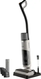 Аккумуляторный пылесос Gorenje SFC216100G для сухой и влажной уборки, 180 Вт, 7000 Па, нержавеющая сталь