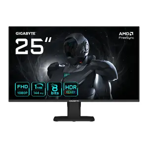 GIGABYTE GS25F14 24.5" Full HD spēļu monitors, 144Hz, 1ms, SS-IPS, 1920 x 1080, HDMI 2.0, DisplayPort 1.2