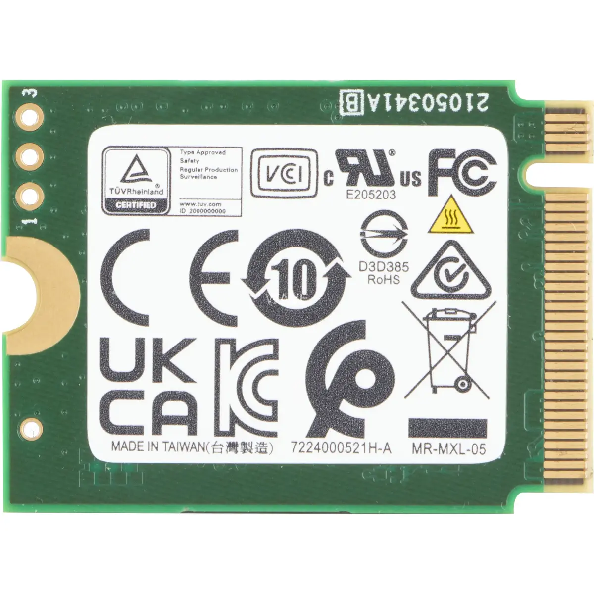 SSD накопитель Diverse CL4 M.2 2230 128 ГБ Photo 2