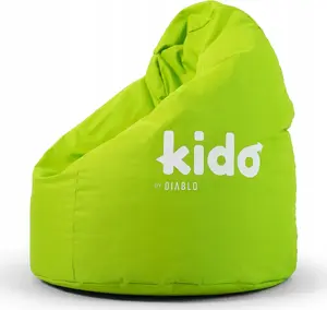 Diablo Chairs Kido Children's Pouf, Green