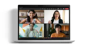 Ноутбук HP EliteBook 14 дюймов, AMD Ryzen AI 7, 16 ГБ DDR5 ОЗУ, 512 ГБ SSD, WUXGA дисплей, Windows 11 Pro, серебристый