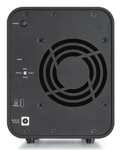 TerraMaster D2-320 2-vietu disku masīvs Photo 5