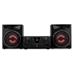 JVC MX-E325B-DAB Mini Hi-Fi System with Bluetooth 5.3, CD Player, FM Tuner and 100W RMS Stereo Speakers