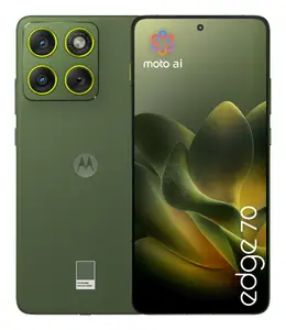 Viedtālrunis Motorola Edge 70, 6.7 collu displejs, 12GB RAM, 512GB atmiņa, 5G, Dual SIM, Android 16.0, Zaļš