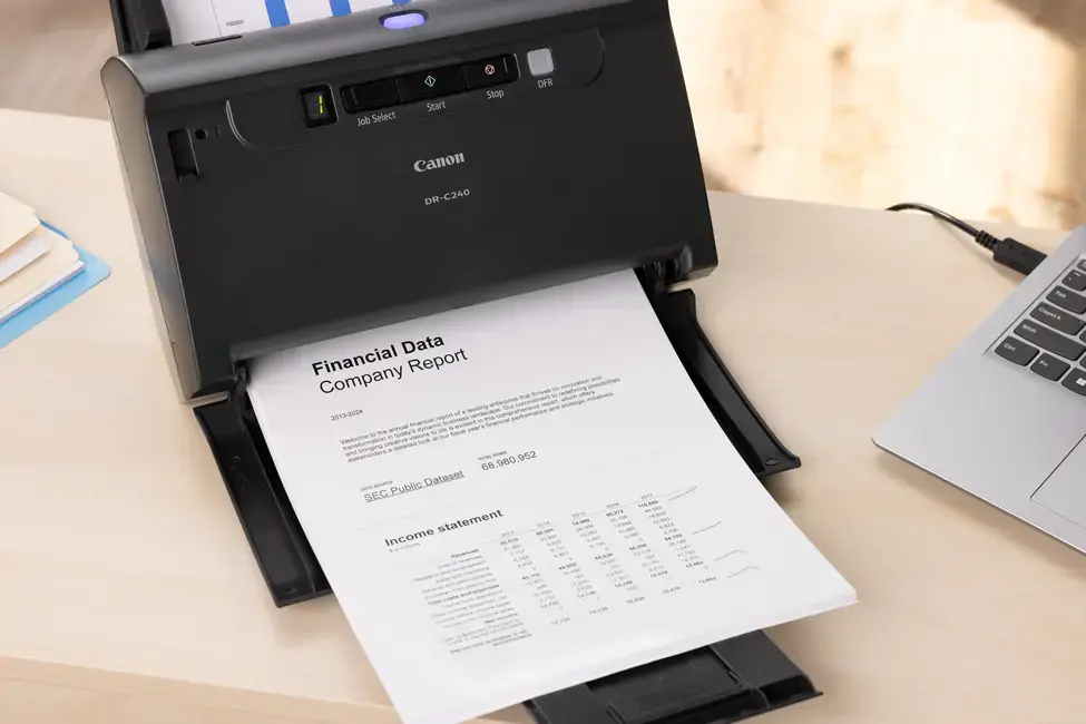 Canon imageFORMULA DR-C240 Duplex Document Scanner Photo 11