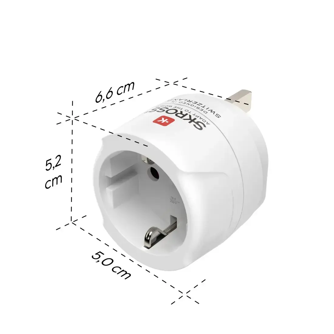 Hama 00223486 strāvas adapteris G tipa uz F tipu Photo 8