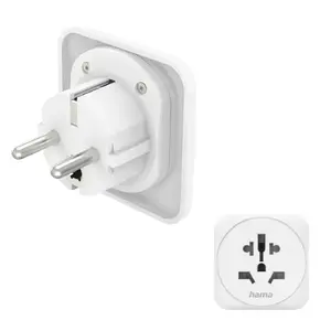 Hama 00223462 Universal Power Plug Adapter, White
