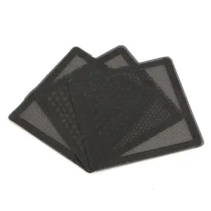 Gelid SL-Dust-03 Fan Filter for 120mm Computer Cooling Fans, Black PVC