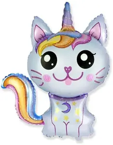 GoDan Magic Cat Foil Balloon 61 cm Blue
