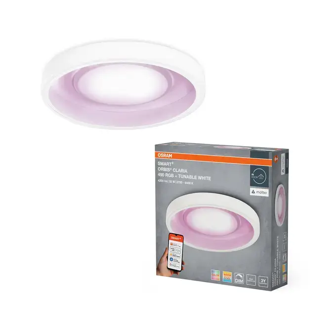 Osram SMART WIFI ORBIS WOOD griestu gaismeklis Photo 2