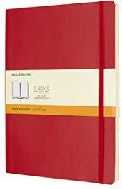 Записная книжка Moleskine Classic, в линейку, 19x25 см