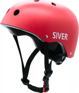 Siver M Protective Helmet, red