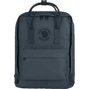 Fjällräven Re-Kånken ikdienas mugursoma tumši zilā krāsā no poliestera