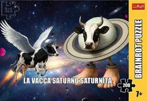 Trefl La Vacca Saturno Saturnita Jigsaw Puzzle 200 Pieces