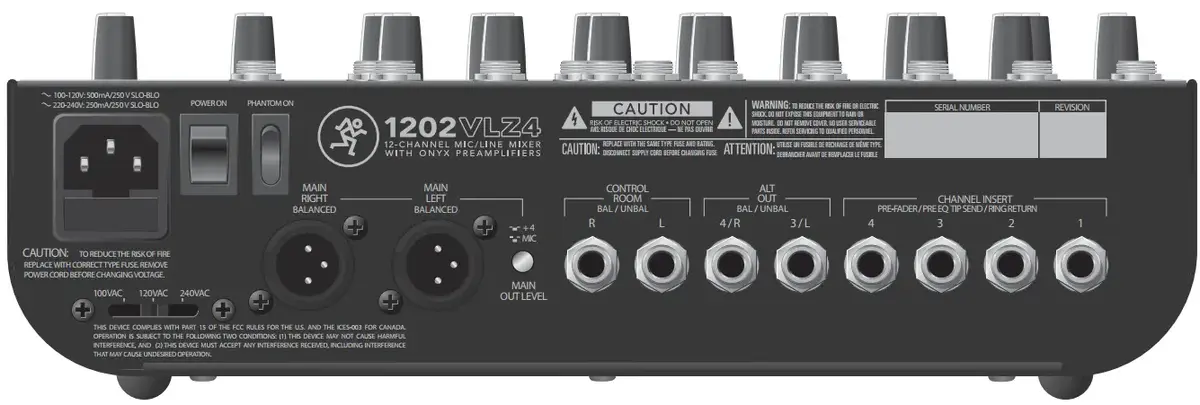 Аудиомикшер Mackie 1202VLZ4 на 12 каналов Photo 2