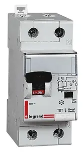 Дифференциальный автоматический выключатель Legrand P312, 2P, 40A, характеристика B, 30мА, тип AC