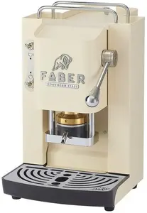 HAD Faber Pro Deluxe Drip Coffee Machine Old British Heritage White Chrome