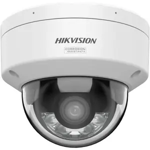 Hikvision Pro Series ColorVu DS-2CD2187G3-LIS2UY 8MP kupola IP drošības kamera, 2.8mm objektīvs, hibrīda apgaismojums, iekštelpām un āra