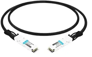 Azlan SF-NJAAKK0006-000.5M OSFP uz OSFP InfiniBand optiskais kabelis 0.5 m, melns