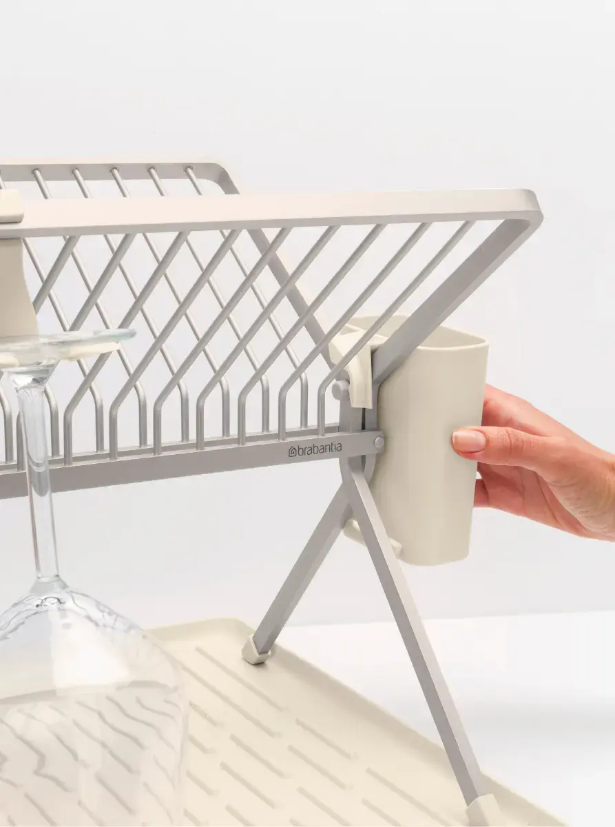 BRABANTIA 252105 Foldable Dish Drying Rack Photo 2