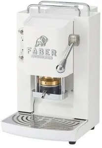 Faber Italia Faber Pro Deluxe pilienu kafijas automāts balts hroms