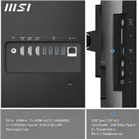 Моноблок MSI Modern AM273QP AI 1UMG-424XEU Photo 8