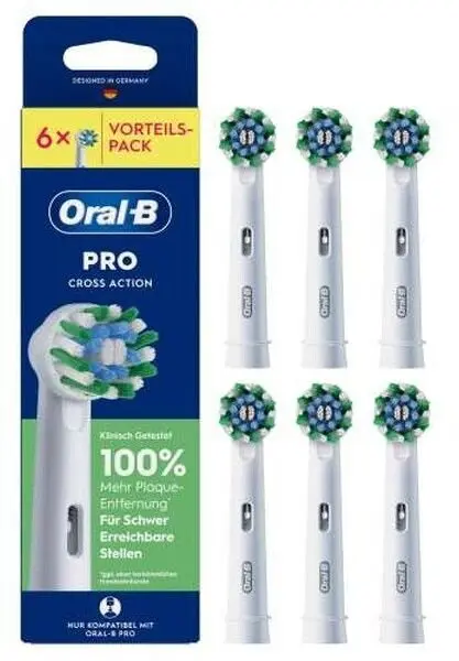 Oral-B Pro CrossAction zobu birstes uzgaļi