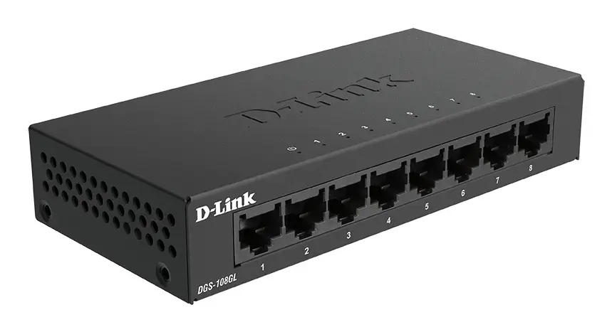 Гигабитный коммутатор D-Link DGS-108GL на 8 портов Photo 2