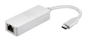 Адаптер D-Link DUB-E130 USB-C на Gigabit Ethernet, 1000 Мбит/с