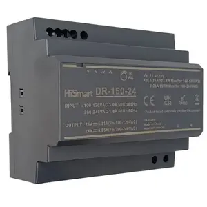 HiSmart DR-150-24 DIN sliedes barošanas bloks 24V 6.25A 150W