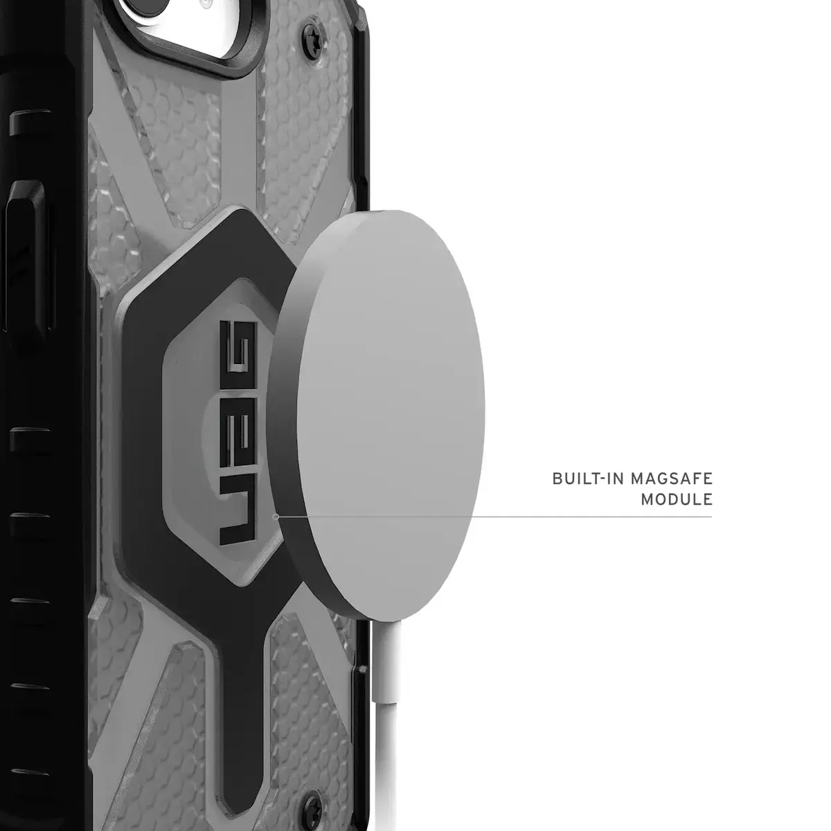 UAG Pathfinder vāciņš Apple iPhone 16e - pelēks Photo 5