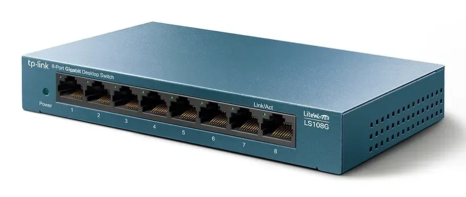 Неуправляемый гигабитный коммутатор TP-Link LS108G Photo 2