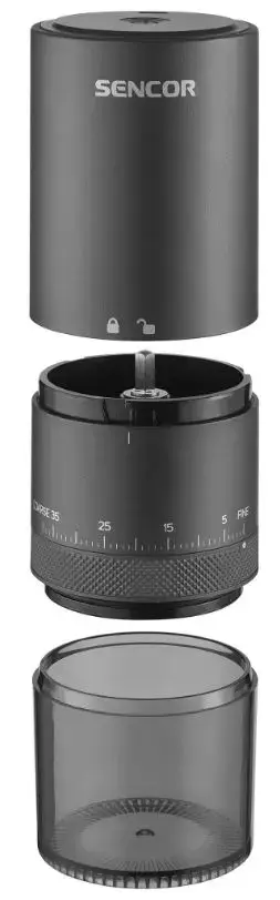 Аккумуляторная кофемолка Sencor SCG4000BK Photo 3