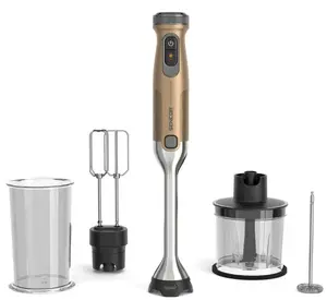 Погружной блендер Sencor SHB5610RS, 1500 Вт, 25 скоростей, титановые ножи QuadBlade