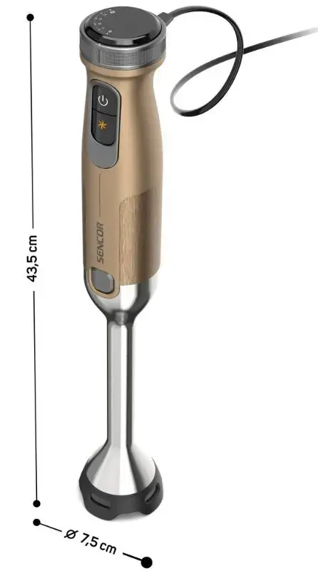 Rokas blenderis Sencor SHB5610RS | 1500W jauda Photo 3