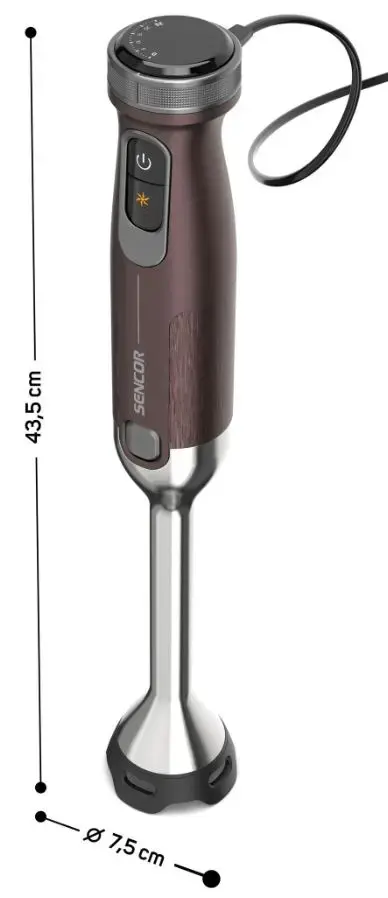 Rokas blenderis Sencor SHB5612WP | Jaudīgs rokas mikseris Photo 2