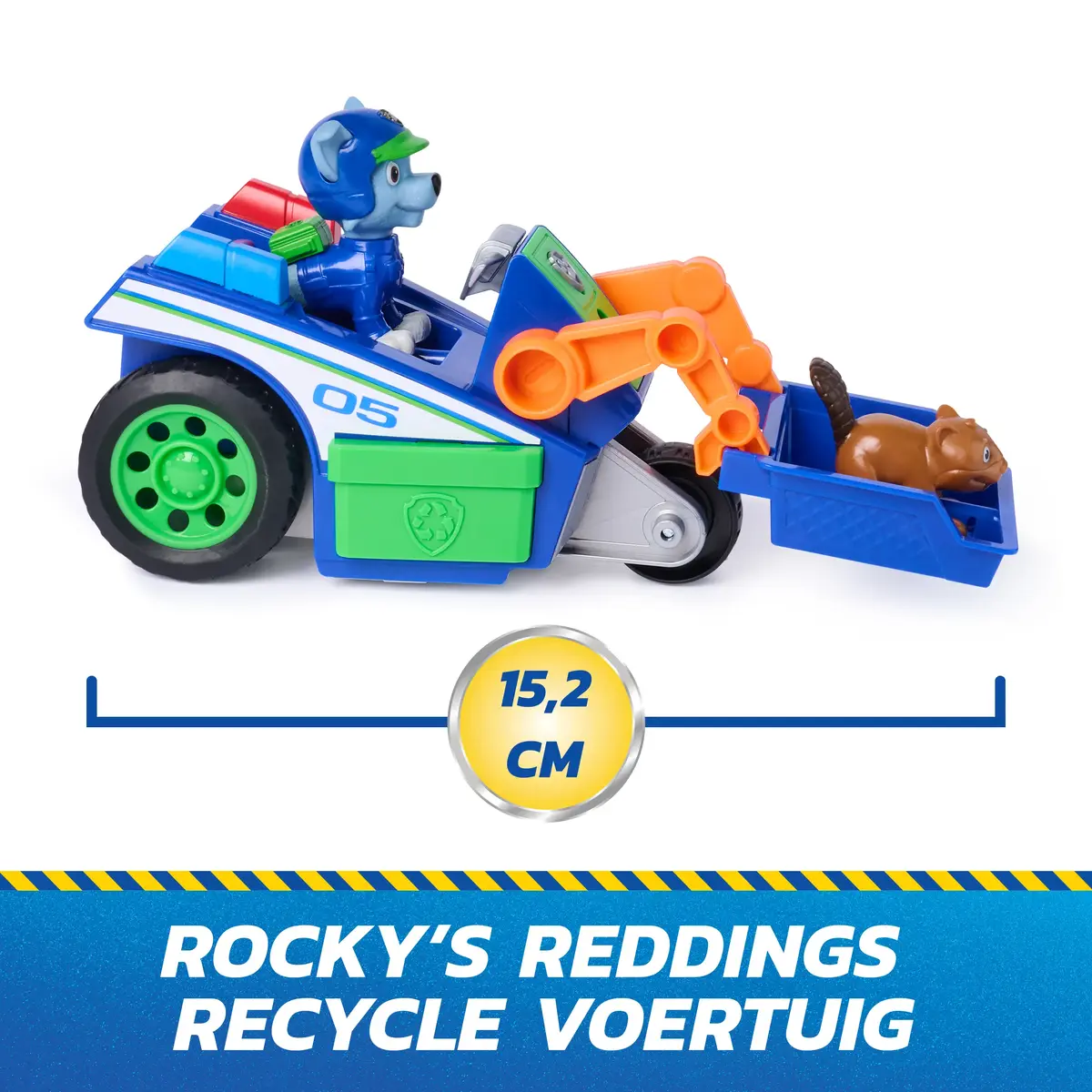 Игровой набор PAW Patrol Rocky Rescue Recycler с 2 фигурками Photo 2