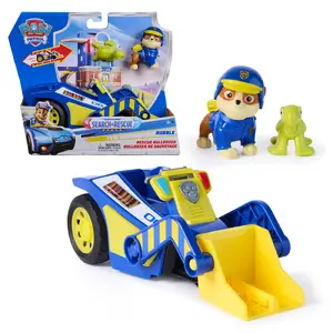 PAW Patrol Search & Rescue Rubble glābšanas buldozers ar 2 figūrām un atpakaļgaitas mehānismu