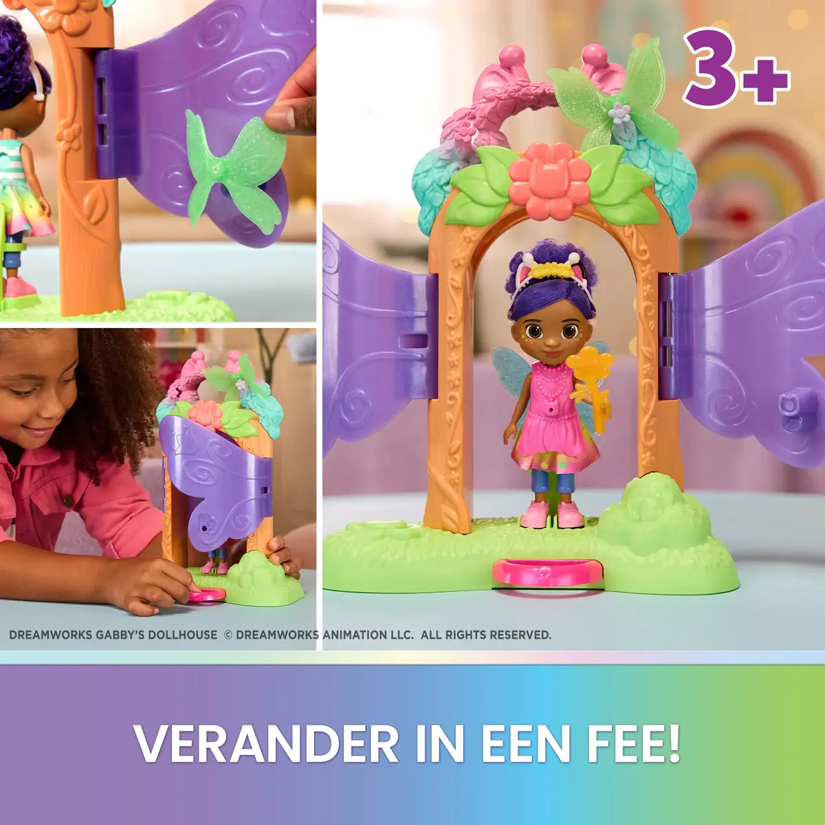 Игровой набор Gabby's Dollhouse Fairylandia Fairy Magic Reveal Photo 2