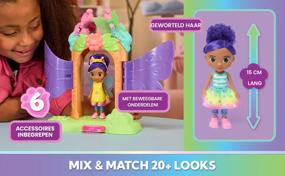 Игровой набор Gabby's Dollhouse Fairylandia Fairy Magic Reveal Photo 4