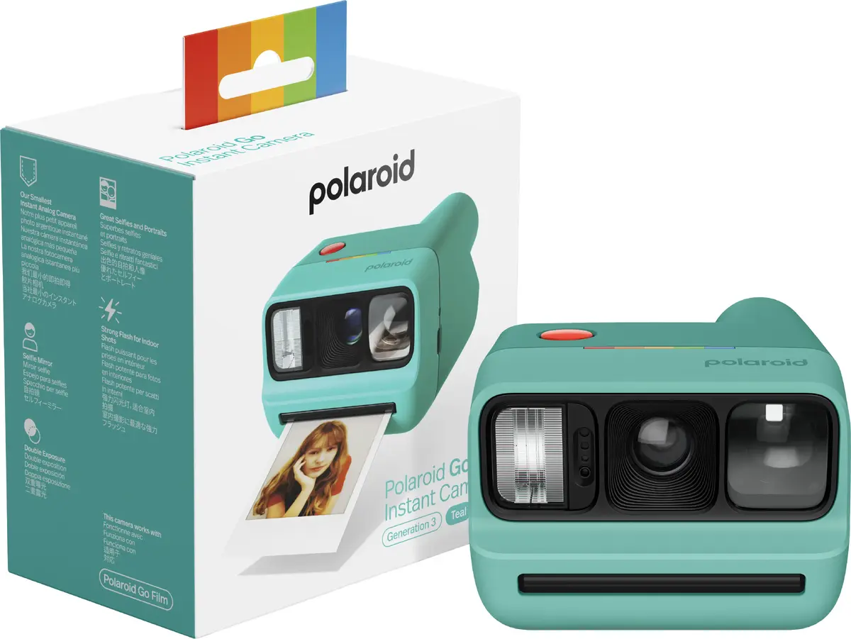 Polaroid Go Gen 3 tūlītējā kamera - tirkīza Photo 11