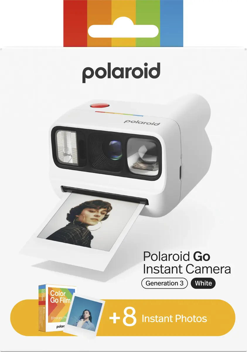 Polaroid Go Gen 3 momentfotoaparāts - balts Photo 12