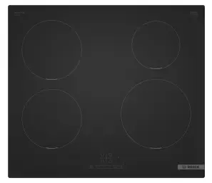 Индукционная варочная панель Bosch PIE61ABB5E, 60 см, 4 зоны, 7400 Вт, черная