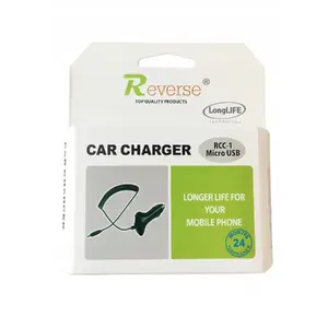 Reverse RCC-1 Universal car charger with MicroUSB 5V 500 mA
