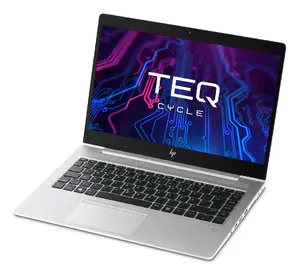 Ноутбук Teqcycle HP EliteBook 840 G6, 14" Full HD, Intel Core i5-8265U, 16 ГБ ОЗУ, 256 ГБ SSD, Windows 11 Pro, Nordic Silver