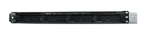 Synology RX418 disk array 0 TB Rack (1U) Black, Grey