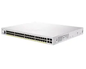 Cisco CBS250-48PP-4G Managed L2/L3 Gigabit Ethernet Switch with 48 PoE+ Ports and 4 SFP Uplinks