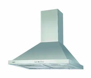 CATA BETA PRO 6000 X Wall-Mounted Range Hood, Stainless Steel, 621 m³/h