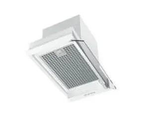 CATA CORONA WH 60 Built-in White Range Hood with 850 m³/h Extraction Power, LED Lighting, Button Control, and Energy Efficiency Class A