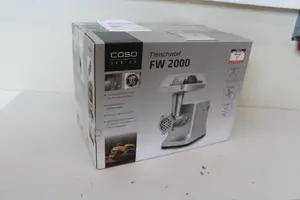 Мясорубка Caso FW2000, 2000 Вт, 2 скорости, серебристая